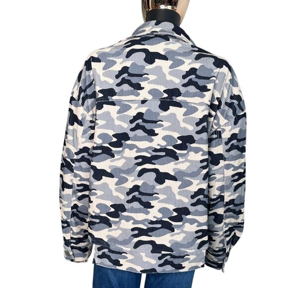 Savanna Jane Camo Utility Jacket - Black, Tan, Cream - Picture 7 of 10